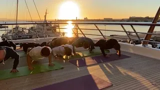 Staying Active: Crew Press Up into 2021