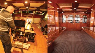 A Late Bloomer: S/Y Thalia's Before & After