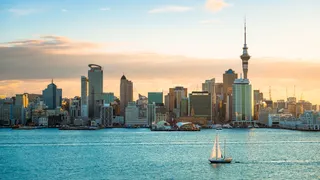 Auckland New Zealand Panorama View