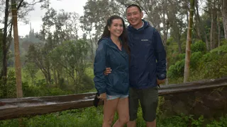 Eric Trackman and his wife Rachel