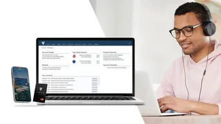 Crew member using completing the Voly Software Certification