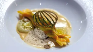 Chef Leny Belin's starter for the 2024 Antigua Concours de Chef