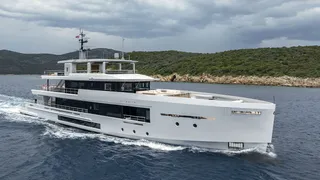 On Board a 45m Custom Cantiere delle Marche Explorer with Captain Stefano De Vittor