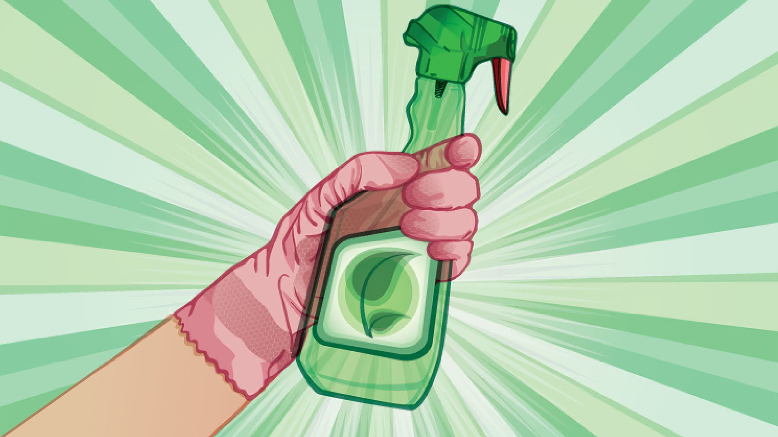 Green Eco Friendly Cleaning Products