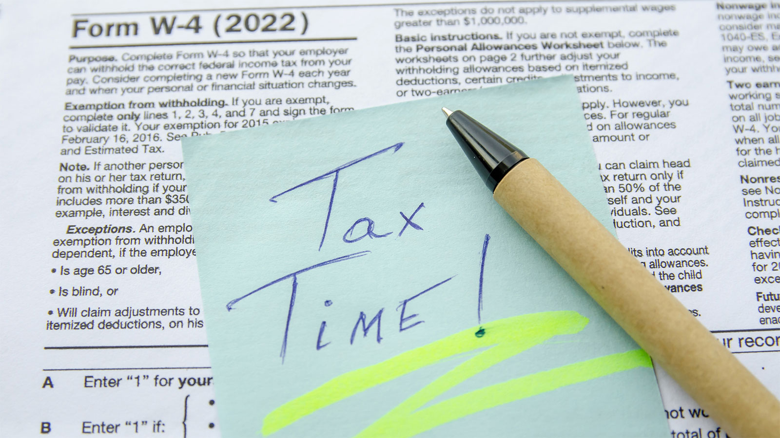 Why You Should Update Your W-4