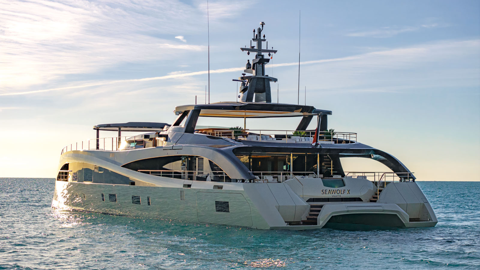 On Board 43m M/Y Seawolf X with Captain Sean Rysenbry
